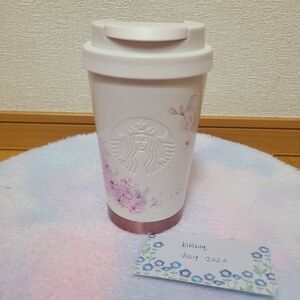 Starbucks Floral Travel Mug 2025 JAPAN sakura Collection